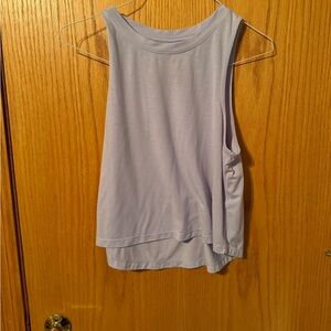 purple workout/everyday tank top